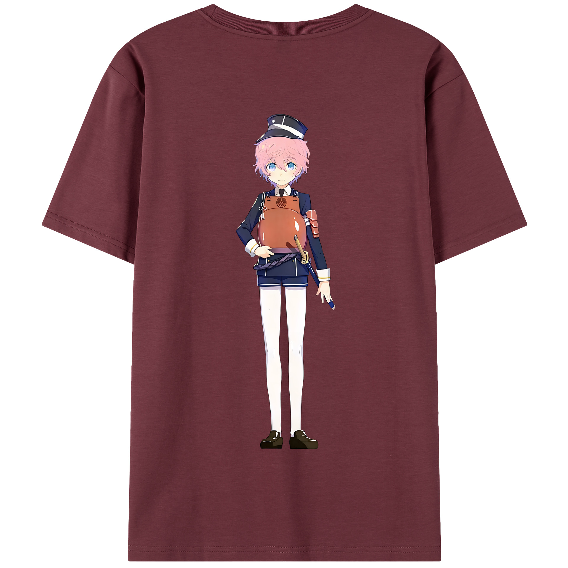 （画像用） 刀剣乱舞 Touken Ranbu 綿100％半袖Tシャツ（背面プリント）
